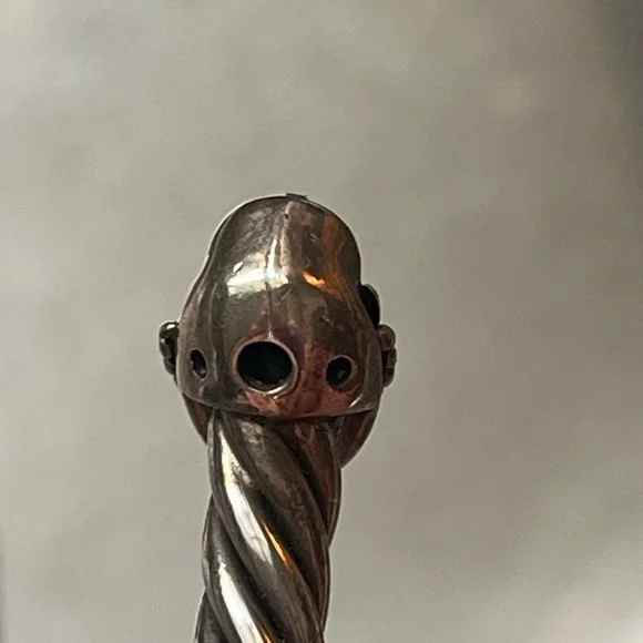 Samuel Benham Jewelry Company 925 Sterling Silver 18K Gold Accents Bracelet - Picture 10 of 14